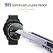 Suoman 3-Pack for Garmin Fenix 6X Tempered Glass Screen Protector for Garmin Fenix 6X/ 6X Pro/ 6X Pro Solar [2.5D 9H Hardness][Anti-Scratch] (Not Fit for Fenix 6/6S)