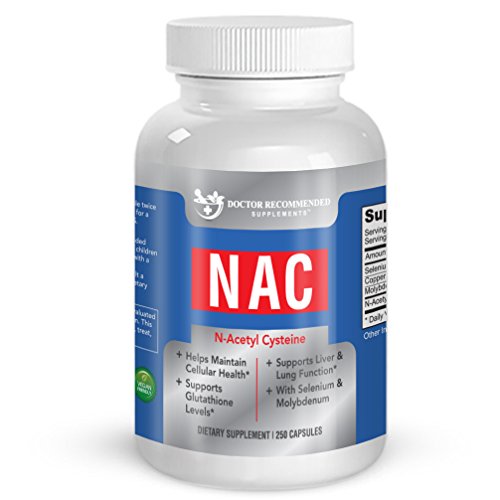 Doctor recommended nac-n acetyl cysteine 600mg 250 caps…