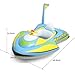 Kemuse Baby Toddler Inflatable Motorboat Kids Swimming Float, Children Swim Ring with Toys Gift & Storage Bag