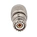 uxcell Silver Tone Straight N Male to UHF Female Coax Adapter Connector