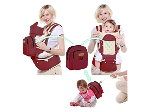 LOLITA ultifunction double shoulder baby newborn child baby carriers
(red)