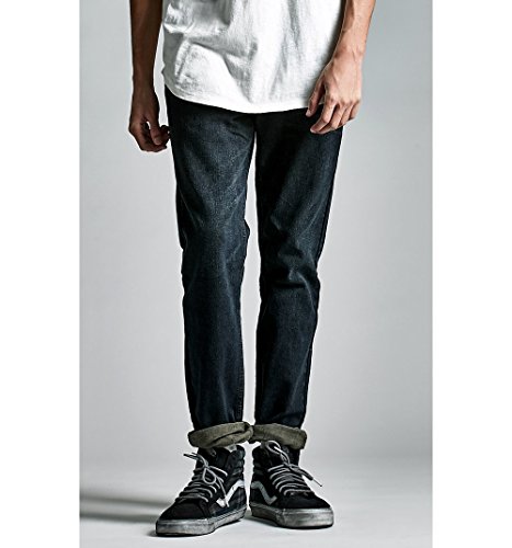 Mens Dark Indigo Skinny Jeans 