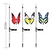 [NEWEST] Butterfly Garden Solar Lights Outdoor, 3 Pack Qualife LED Color Changing Stake Lights, Solar Powered Optic Fiber Decorative Lighting, Yard Art, Garden Decorations, Housewarming Gifts.(SL132)