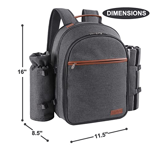 Apollo Walker Picnic Backpack Set for 2 Person with