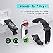 GINOZO Fitness Tracker, Activity Tracker Watch with Heart Rate Monitor, Pedometer IP68 Waterproof with Calorie Counter and Message Notification for Android and iOS