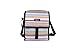 PackIt Freezable Deluxe Large Lunch Bag with Shoulder Strap Blanket Stripe