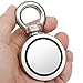 Fishing Magnet Double Sided Neodymium Magnet with Eyebolt, Combined 350 LBS Pulling Force Super Strong Magnet for Magnetic Fishing, Treasure Hunting Underwater 1.89 inch(48mm) Diameter