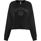 Pro Standard NBA womens Womens Nba Classic Triple Black Brushed Back French Terry Crewneck Sweatshirt