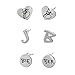 Justin Bieber Triple Earring Set