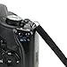 USA GEAR DualGRIP Professional Grip Camera Wrist Hand Strap with Neoprene Design and Metal Plate - Compatible with Canon, Fujifilm, Nikon, Sony, and more DSLR, Mirrorless, Point & Shoot Camera (Black)