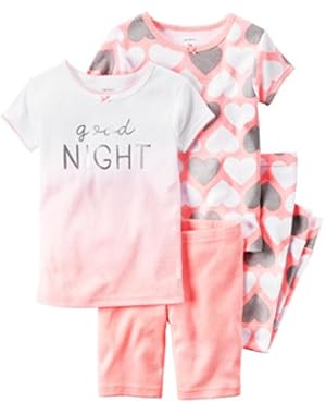 Girls' 4-Piece Goodnight Set