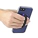 Gear Beast Cell Phone Grip Stand, Universal Phone Strap Finger Holder with Pop Out Kickstand for Men and Women, Ultra Slim Pocket Friendly - Purple