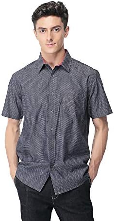 Pau1Hami1ton P-15 Men's Short-Sleeved Embroidered Shirts