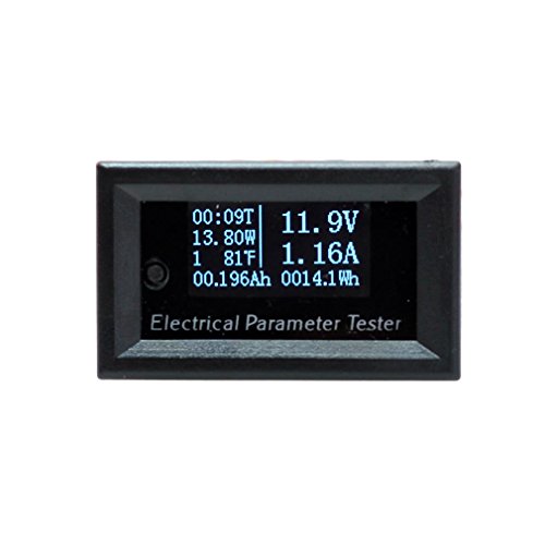 bayite 7in1 OLED Multifuction DC 100V 10A Mini Digital Current Voltage Tester Power Energy Watt Meter Multimeter Ammeter Voltmeter