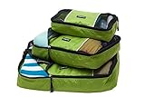 ORB Travel 3pc Packing Cubes travel organizing system luggage storage pack TSA