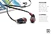 BRAINWAVZ S0 in-Ear Earbuds Noise Isolating Earphones Clearwavz Remote & Microphone Stereo Headphone Headset for iPhone iPad, iPod & Android Devices (Black)