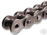 #41 Riveted Roller Chain 10ft with 2 Connecting Links 1/2" Pitch