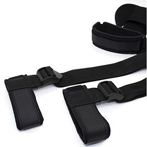 SM Restraints, Ivysky Adjustable Nylon Straps Velcro with Soft Sponge