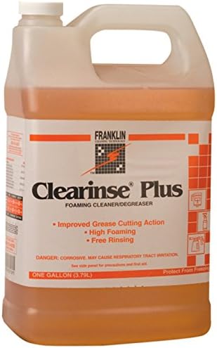 Franklin Cleaning Technology F213622 Clearinse Plus Foaming Cleaner and Degreaser, 1 Gallon (Pack of 4)
