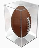 NFL - NCAA BallQube Football Holder Sports Memorabilia Display Case
