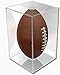 NFL - NCAA BallQube Football Holder Sports Memorabilia Display Case