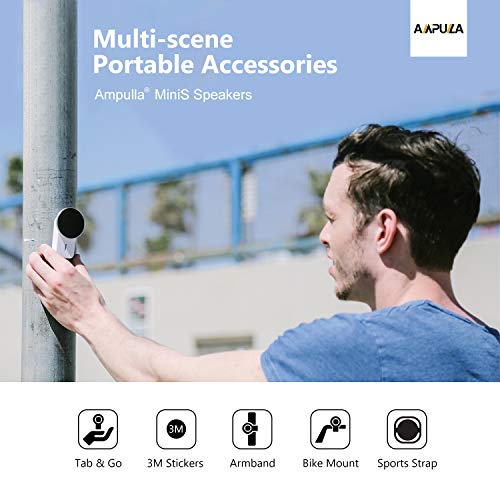 Ampulla MiniS Portable Bluetooth Speakers 360° Sound TWS Speakers