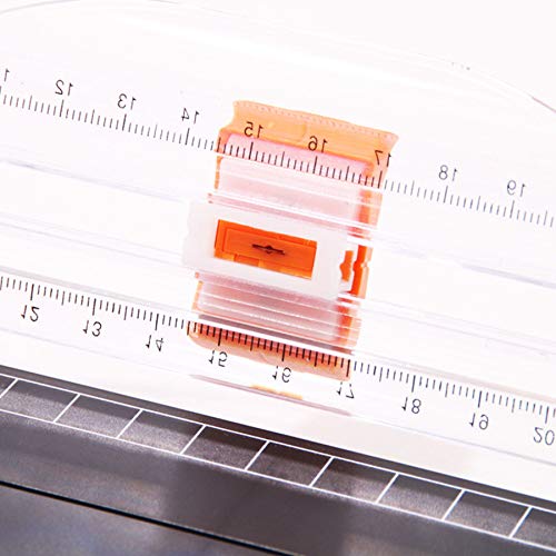 Miukada Paper Cutter.12 inch/Letter Size/A4 Paper Trimmer with Automatic Security Blade and Side Ruler for Craft Paper, Coupon, Label or Card for School, Home and Office(with Bonus Two Extral Blades) - Thumbnail 3