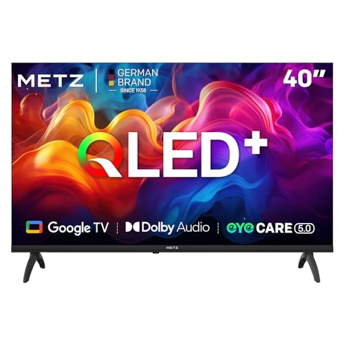 QLED 40 Pollici Smart TV FHD MQF7000Z, HDR10, Dolby Audio, Riduzione Luce Blu, Google TV, Googlecast,Tuner DVB-T/T2/C/S/S2/Analogico