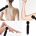 MARNUR Hand Held Massager Wand Cordless Waterproof Mini Massage with Vibration for Shouler Back Neck Body for Women and Men