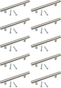 Tirador de acero inoxidable para armarios de cocina y para cajones de