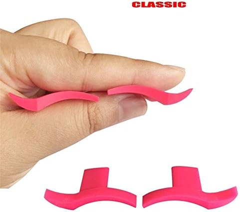 2 Pairs Silicone Winged Eyeliner Stamp, Wing Style Eye Liner Stamp Makeup Multifunction Eyeshadow Stencil Models Template Shaper Tool Eye Liner Tail Seal (Classic)