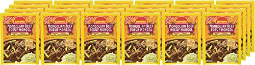 SUN BIRD SEASONING MIX, MONGOLIAN BEEF, 1-OUNCE PACKETS (PACK OF 24)