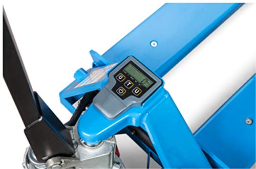 E20V Heavy Duty Pallet Jack with Scale 4400 lbs Hand Scale Pallet Truck 27 x 48"