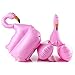 LAFALA Flamingo Inflatable Arm Bands Water Wings Swimming Pool Float Floatation Sleeves Swim Armbands Toy for Kids and Adults - 1 Pair,Pink