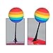 Tenna Tops® "Thick" Antenna: Rainbow Antenna Topper / Antenna Ball (Flat Rate 2.99 Shipping - Any Size Order)