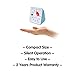 Countdown Timer 3 inch; 60 Minute 1 hour Visual Timer - Classroom Teaching Tool Office Meeting, Countdown Clock for Kids Exam Time Management (Blue)