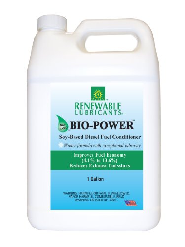 Renewable Lubricants Bio-Power Winter Diesel Fuel Conditioner, 1 Gallon Jug