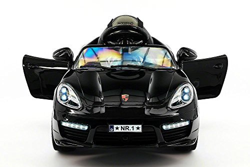 Kiddie Roadster 12V Electric Ride on Car Battery Power LED Wheels MP3 Player Parental Remote Control