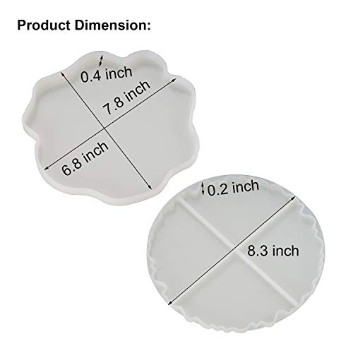 6 LETS+RESIN+Flexible+Irregular+Decoration