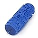 15cm Empaistic Flower Pattern Painting Roller for DIY Wall Decoration- Blue