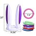 CHARMCZ Easter Decoration Bunny Ears Ring Toss Game Inflatable Rabbit Ears Toys for Kids Easter Decoration Birthday Gift Indoor Outdoor Games Props (Bunny Ears Ring Toss 2Pack)