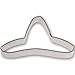 Sombrero Tin Cookie Cutter 5 in - Foose Cookie Cutters - US Tin Plate Steel - B1746