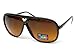 A21bb-vp Style Vault Flat Top Turbo Aviator Sunglasses
