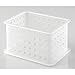 InterDesign Closet Storage Organizer Basket for Scarves, Socks, Belts, Clutch Purses - Frost