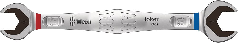 Wera Joker Double Open-End Spanner, 17/19 mm, 05003765001