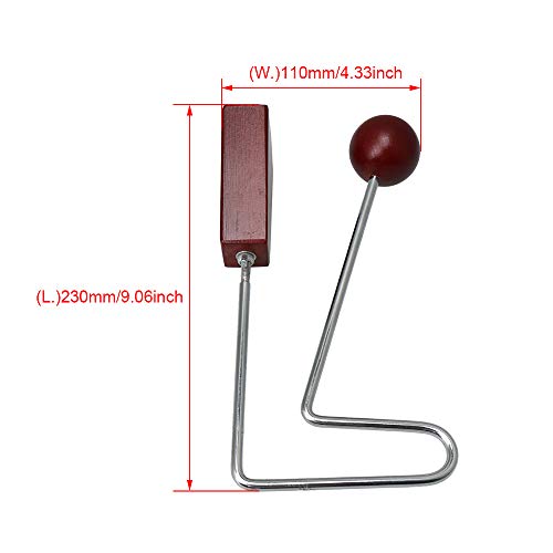 Sliver Metal Latin Vibraslap Percussion Musical Inrument Musical Basic Beat