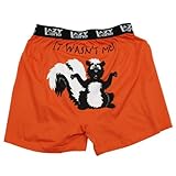 Lazy One Men's It Wasn't Me! Comical Boxer Shorts