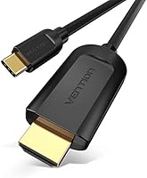 USB C to HDMI Cable, VENTION Type C Thunderbolt 3 to HDMI, Compatible for iPad Pro, MacBook, Mate 20, Galaxy S9/S8,...