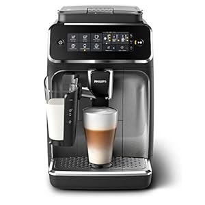Philips 3200 Serie Volautomatische Espressomachine – LatteGo Melksysteem, Ingebouwde Molen, 5 Koffievariaties, Intuïtief…