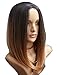 Tsnomore Ombre Shoulder Length Bob Women Wig
